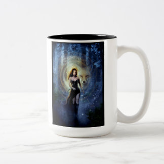 Camille: Böse gute Hexe Zweifarbige Tasse