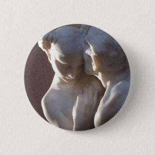 Camille Claudel kiss Vertumnus und Pomona Button