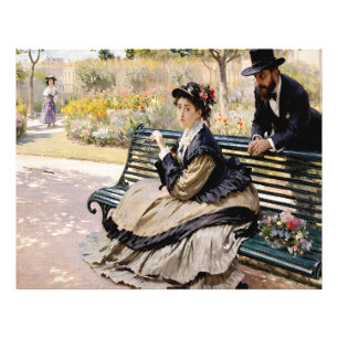 Camille Monet on the Garden Fotodruck