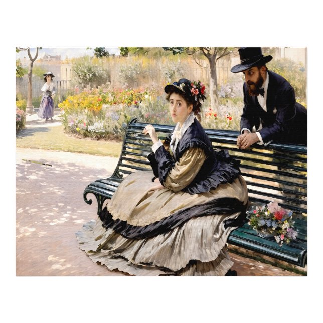 Camille Monet on the Garden Fotodruck (Vorne)