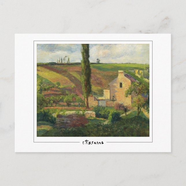 Camille Pissarro #521-2 - Fine Art Postcard Postkarte (Vorderseite)