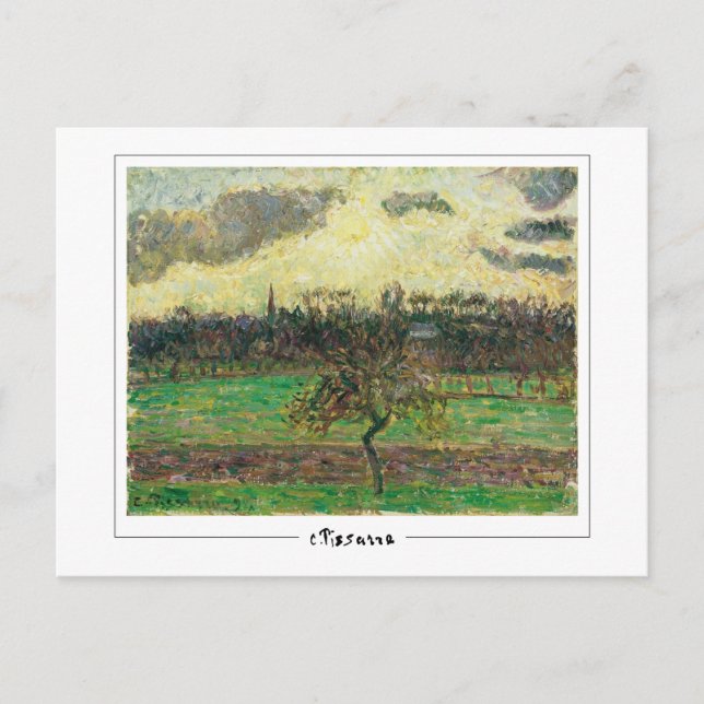 Camille Pissarro #539 - Fine Art Postcard Postkarte (Vorderseite)