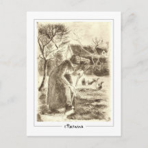 Camille Pissarro #553-2 - Fine Art Postcard