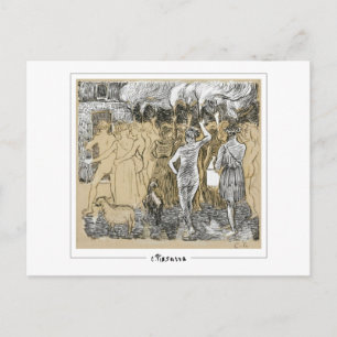 Camille Pissarro #73 - Fine Art Postcard Postkarte
