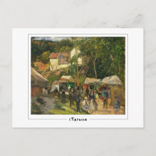 Camille Pissarro #84 - Fine Art Postcard Postkarte