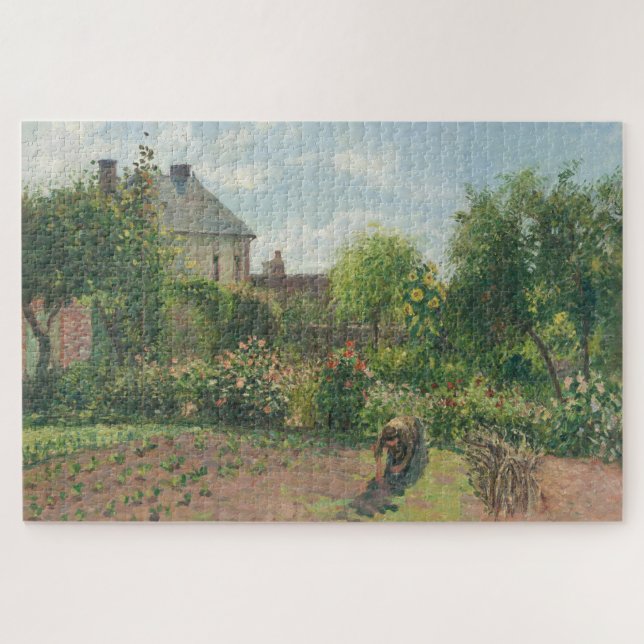 Camille Pissarro Artist's Garden Art 1000 Stück (Horizontal)