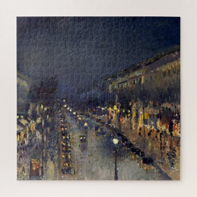 Camille Pissarro Boulevard Montmartre (Vertikal)