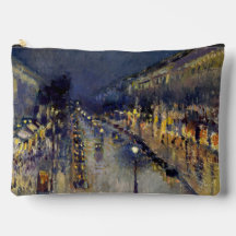 Camille Pissarro - Boulevard Montmartre bei Nacht