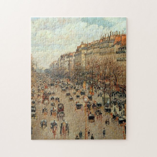 Camille Pissarro Boulevard Montmartre Malerei (Vertikal)
