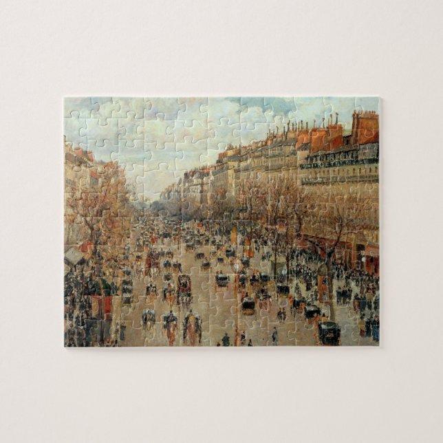 Camille Pissarro Boulevard Montmartre Malerei (Horizontal)