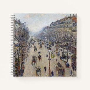 Camille Pissarro - Boulevard Montmartre, Morgen Notizbuch