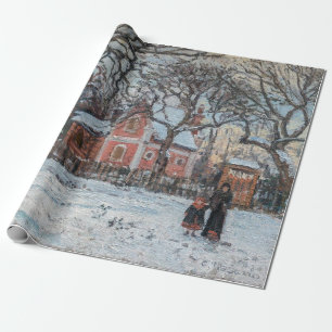 Camille Pissarro - Chataigniers a Louveciennes Geschenkpapier