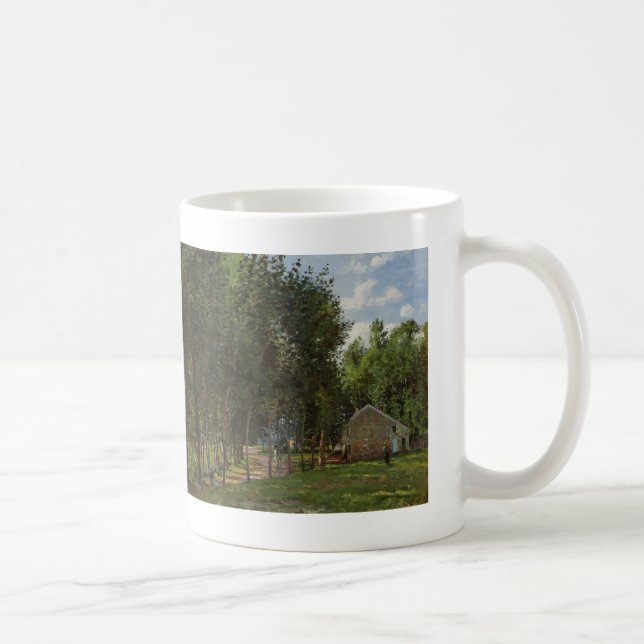 Camille Pissarro- das Haus im Wald Kaffeetasse (Rechts)