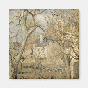 Camille Pissarro   der Gemüsegarten, 1878 Magnet