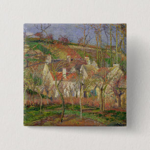 Camille Pissarro   die roten Dächer oder Ecke Button