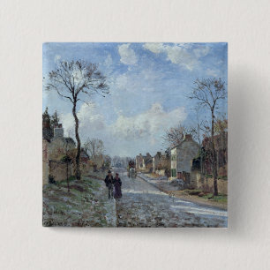 Camille Pissarro die Straße zu Louveciennes, Button