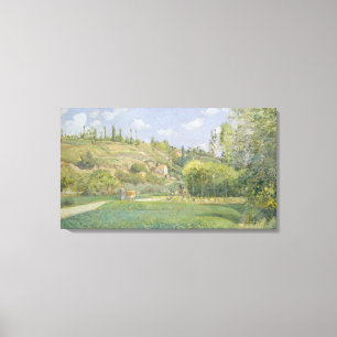 Camille Pissarro Ein Landhaus in Valhermeil, Auv Leinwanddruck