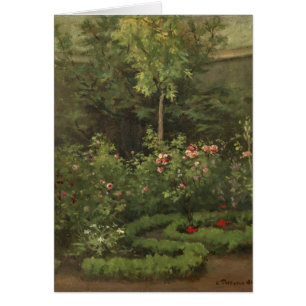 Camille Pissarro   ein Rosen-Garten
