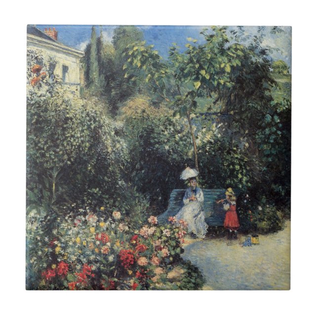 Camille Pissarro Fliese (Vorderseite)