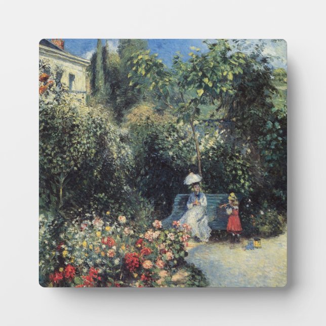 Camille Pissarro Fotoplatte (Vorderseite)