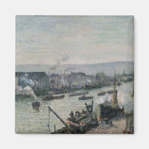 Camille Pissarro Heilig-Trennen Hafen, Rouen, Magnet