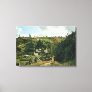 Camille Pissarro - Jalais Hill, Pontoise Leinwanddruck