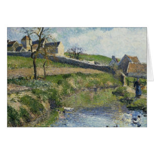 Camille Pissarro   La ferme à Osny, 1883