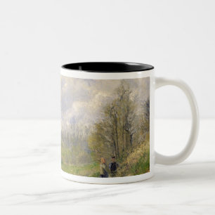 Camille Pissarro La Sente du Chou, nahe Pontoise Zweifarbige Tasse