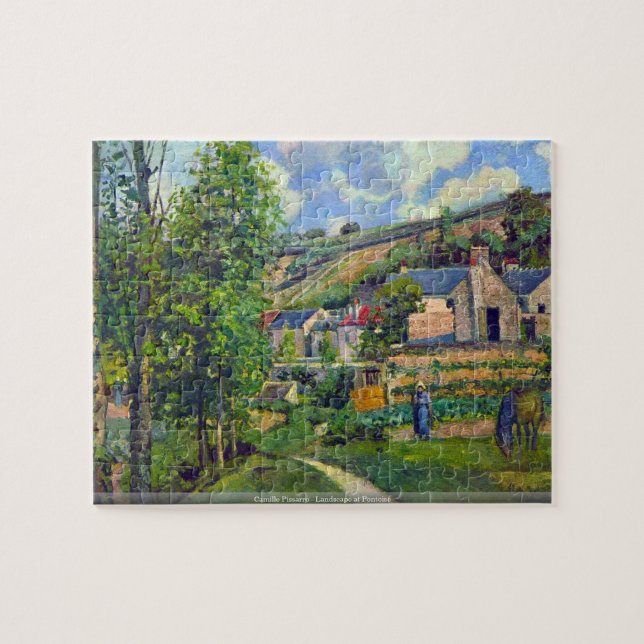 Camille Pissarro - Landschaft an Pontoise (Horizontal)