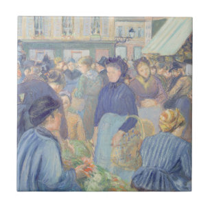 Camille Pissarro Le Marken de Gisors Fliese