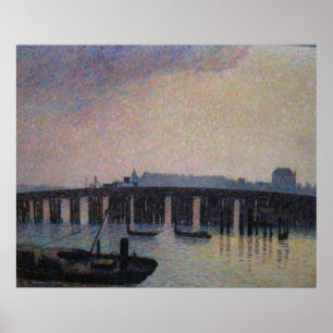 Camille Pissarro - Old Chelsea Bridge 1871 London Poster