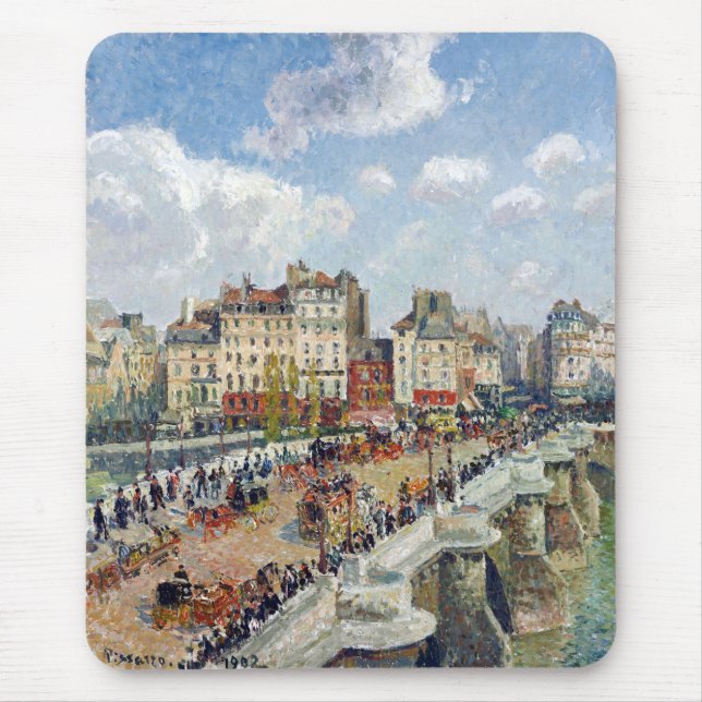 Camille Pissarro The Pont-Neuf Mousepad (Vorne)