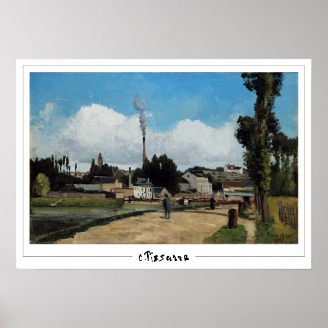 Camille Pissarro Zedign Art Poster #13-2 (Vorne)