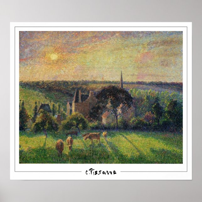 Camille Pissarro Zedign Art Poster #245-2 (Vorne)