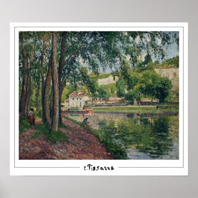 Camille Pissarro Zedign Art Poster #298-2 (Vorne)