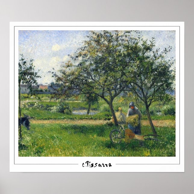 Camille Pissarro Zedign Art Poster #321-2 (Vorne)