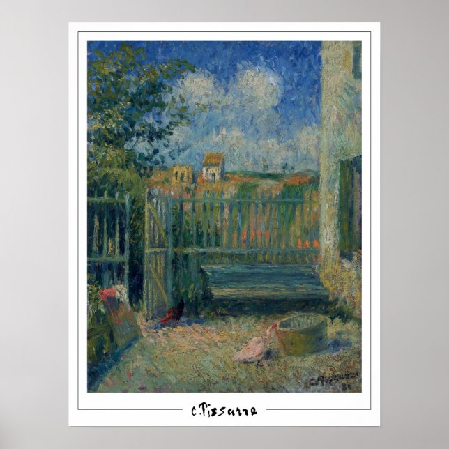 Camille Pissarro Zedign Art Poster #355-2 (Vorne)