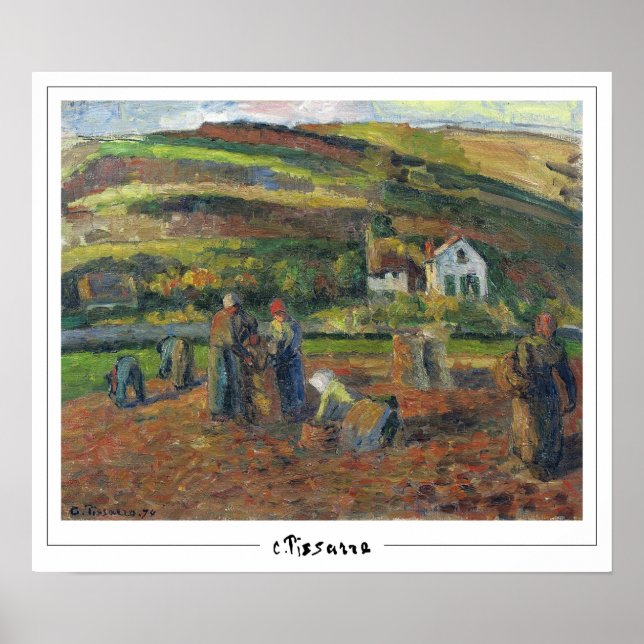 Camille Pissarro Zedign Art Poster #394 (Vorne)