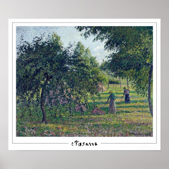 Camille Pissarro Zedign Art Poster #394-2 (Vorne)