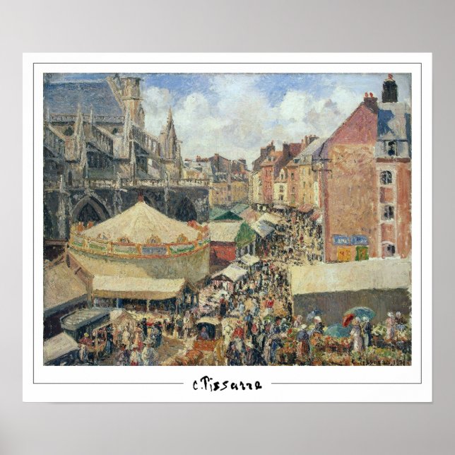 Camille Pissarro Zedign Art Poster #481-2 (Vorne)