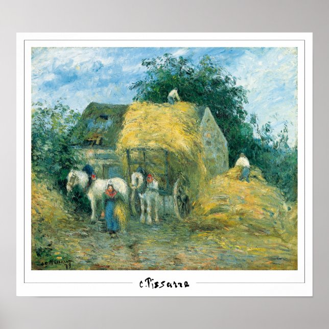 Camille Pissarro Zedign Art Poster #5 (Vorne)