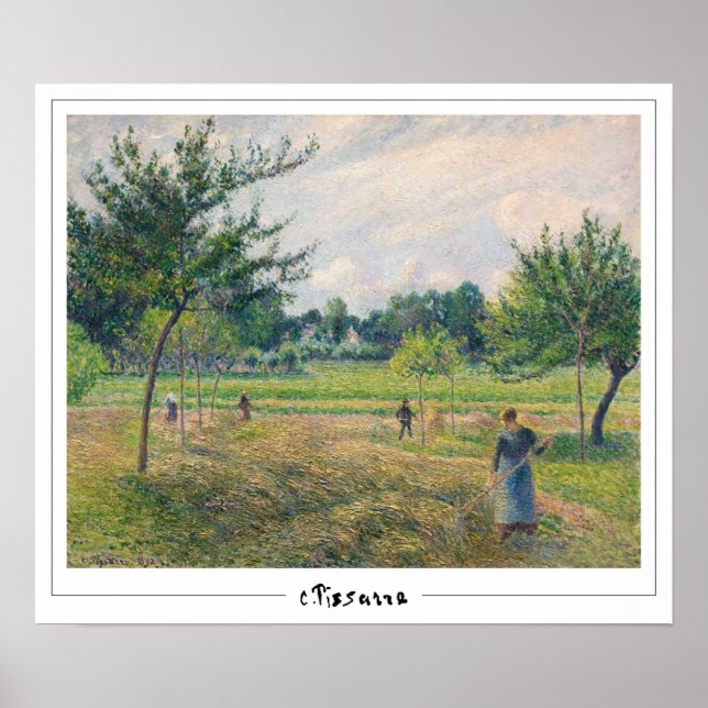 Camille Pissarro Zedign Art Poster #520-2 (Vorne)