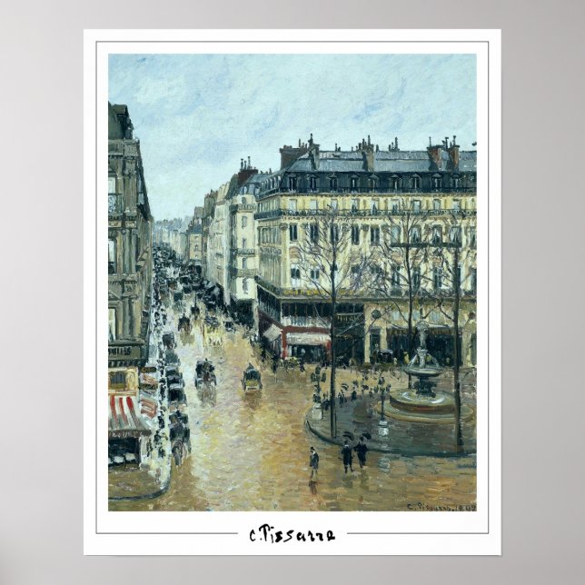 Camille Pissarro Zedign Art Poster #542 (Vorne)