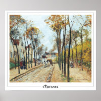 Camille Pissarro Zedign Art Poster #554