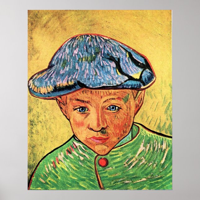 Camille Roulin von Vincent van Gogh Poster (Vorne)