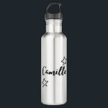 Camille Sterne Vorname für Frauen Einzeldesign Edelstahlflasche<br><div class="desc">Camille Sterne Vorname für Frauen Einzeldesign</div>