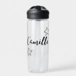 Camille Sterne Vorname für Frauen Einzeldesign Trinkflasche<br><div class="desc">Camille Sterne Vorname für Frauen Einzeldesign</div>