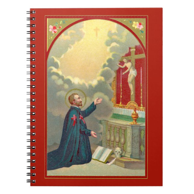 Camillus Praying Before a Crucifix (M 020) Notizblock (Vorderseite)