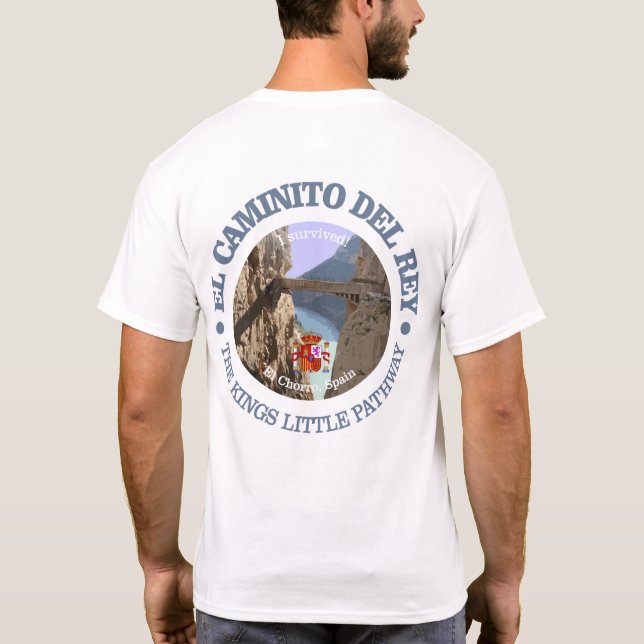 Caminito del Rey T-Shirt (Rückseite)