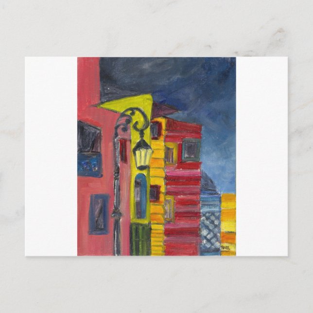 Caminito-La Boca Postkarte (Vorderseite)